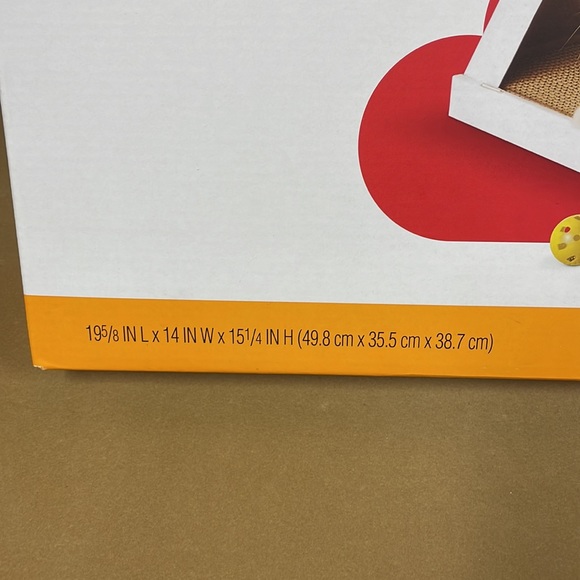 Boots & Barkley - Triangle Puzzle Durable Scratch Board Peek-a-boo Cat Scratcher - Picture 2 of 5